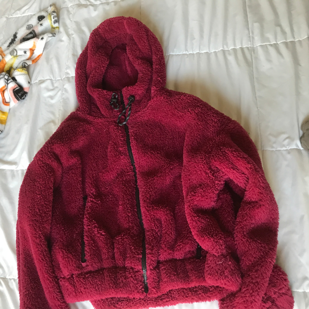 Fuzzy jacket